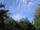 I used a Hustler 5BTV and a G5RV jr. for antennas.